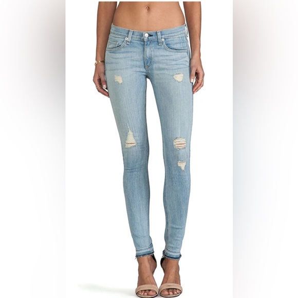 Rag & Bone Skinny Jeans in Bromley Size 24 Petite - Picture 2 of 4